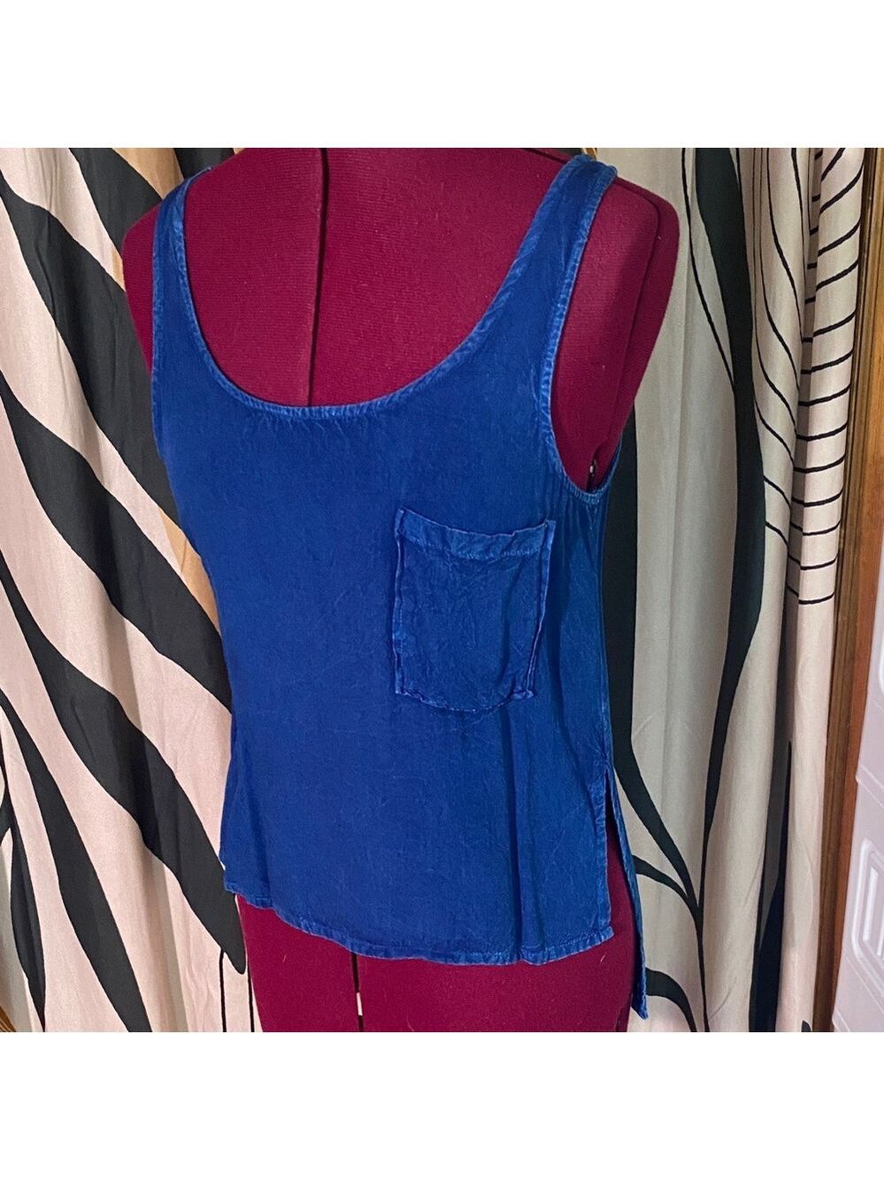 2 for $12 from my closet-EARTHBOUND Royal Blue Tank Top